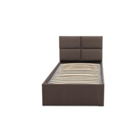 Čalouněná postel MONOS bez matrace rozměr 90x200 cm Kakao Signal-nabytek