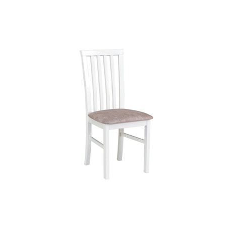 Jídelní židle MILANO 1 Bílá Tkanina 21B MIX-DREW