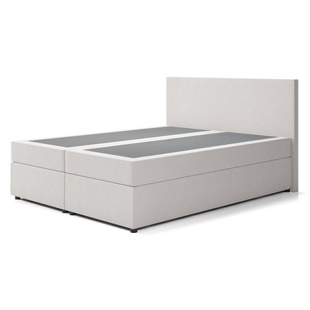 Čalouněná postel IMOLA s pružinovou matrací 160x200 cm Béžová SG-nábytek