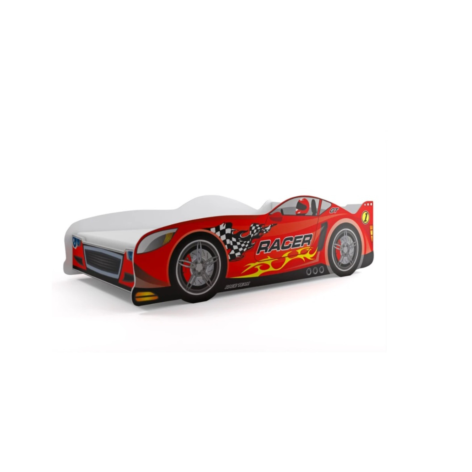 Dětská postel CARS 160x80 cm Modrá BMS