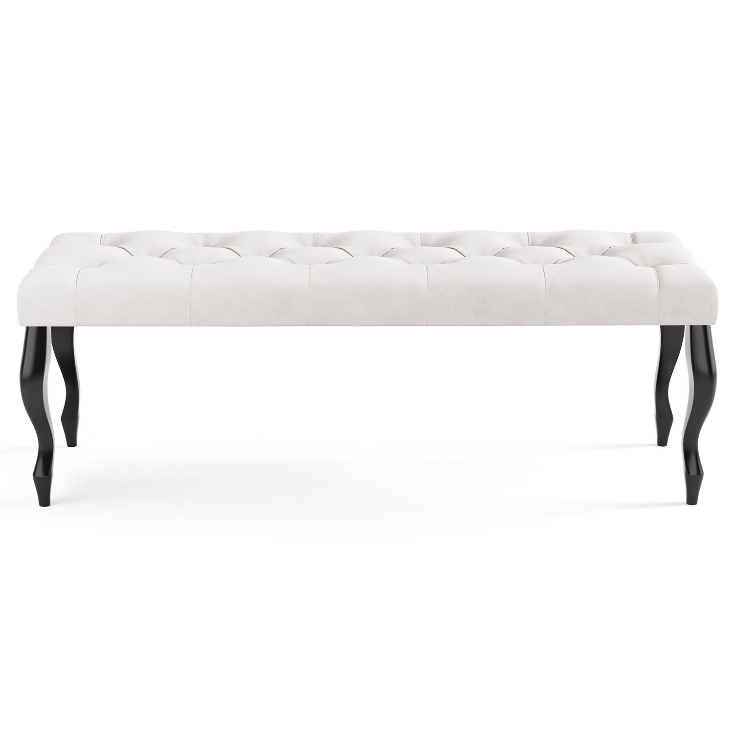 Lavice CHESTERFIELD 60x40 cm Krémová Signal-nabytek