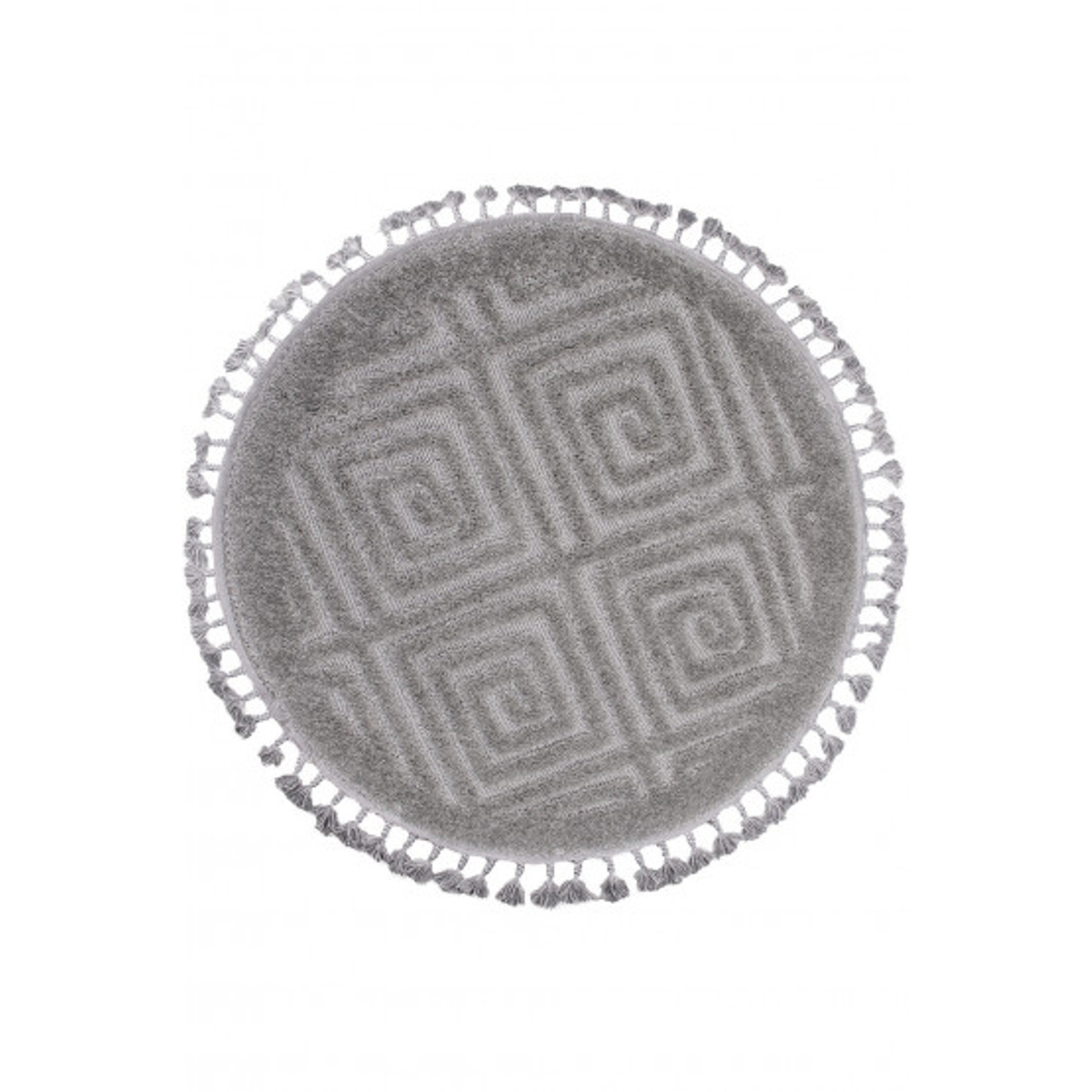 Koberec BERBER 7061 šedá - 160x160 cm Marbex