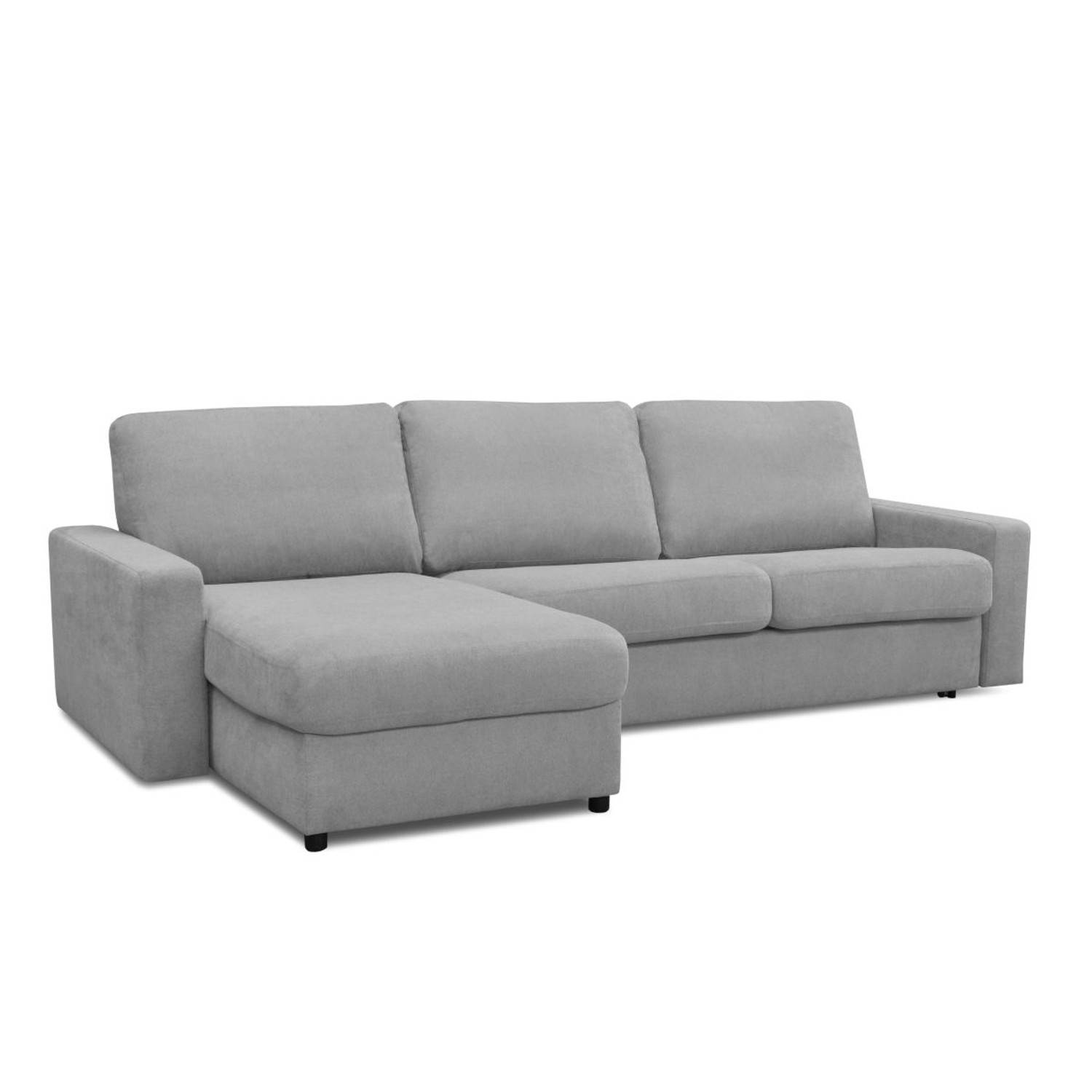 Rozkládací sedací souprava MENTO Levá Světle šedá Signal-nabytek