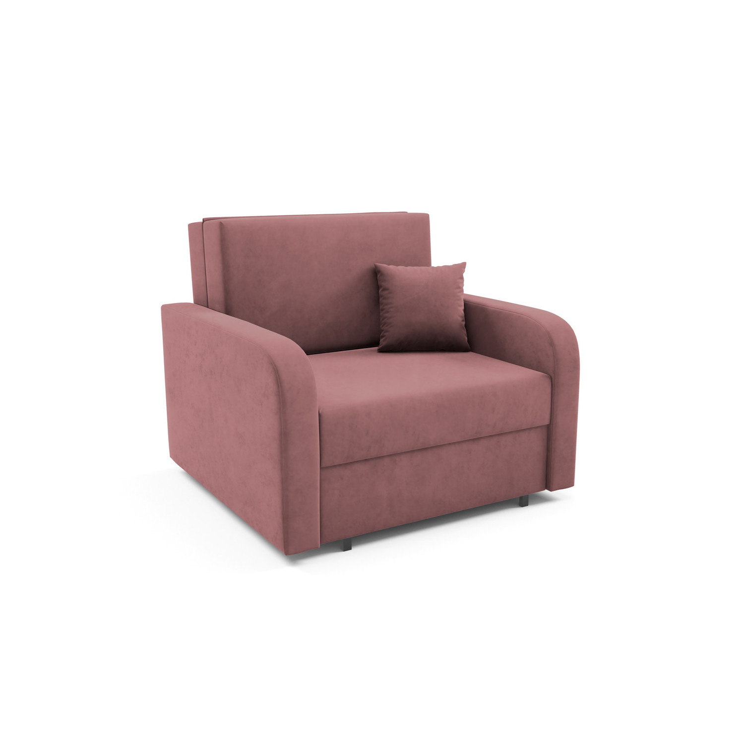 Rozkládací pohovka FERONI I Růžová SG nabytek