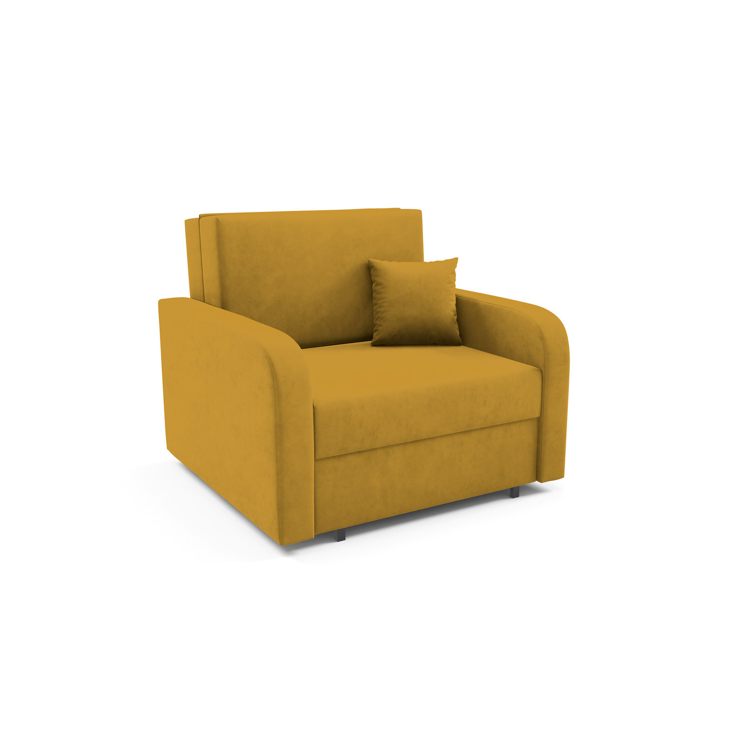 Rozkládací pohovka FERONI I Žlutá SG nabytek