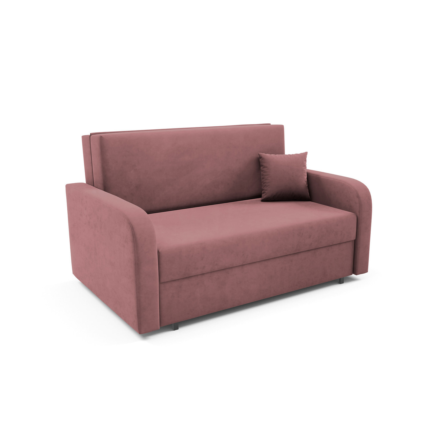 Rozkládací pohovka FERONI III Růžová SG nabytek