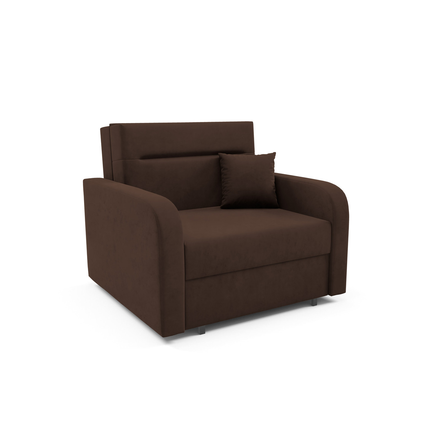 Rozkládací pohovka GIRONA I Hnědá SG nabytek