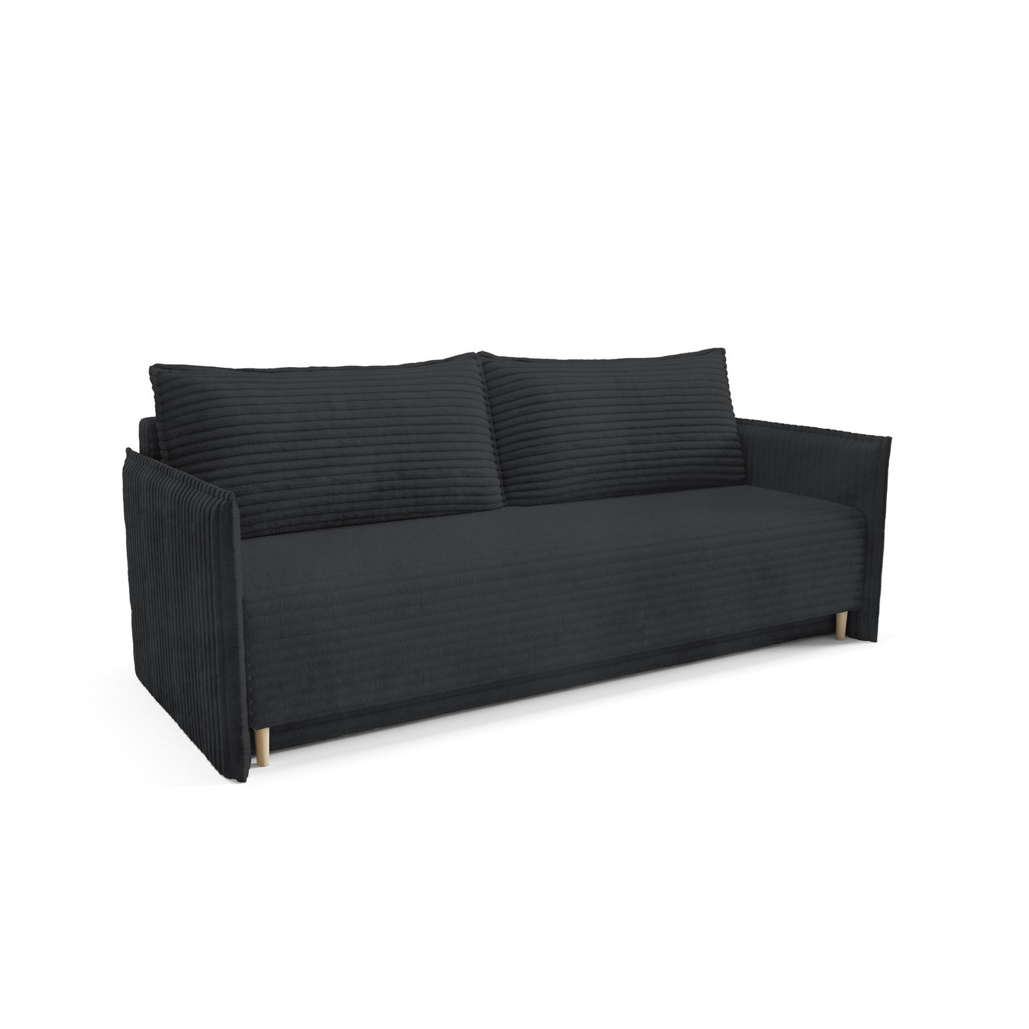 Rozkládací pohovka NUBIS Černá SG nabytek