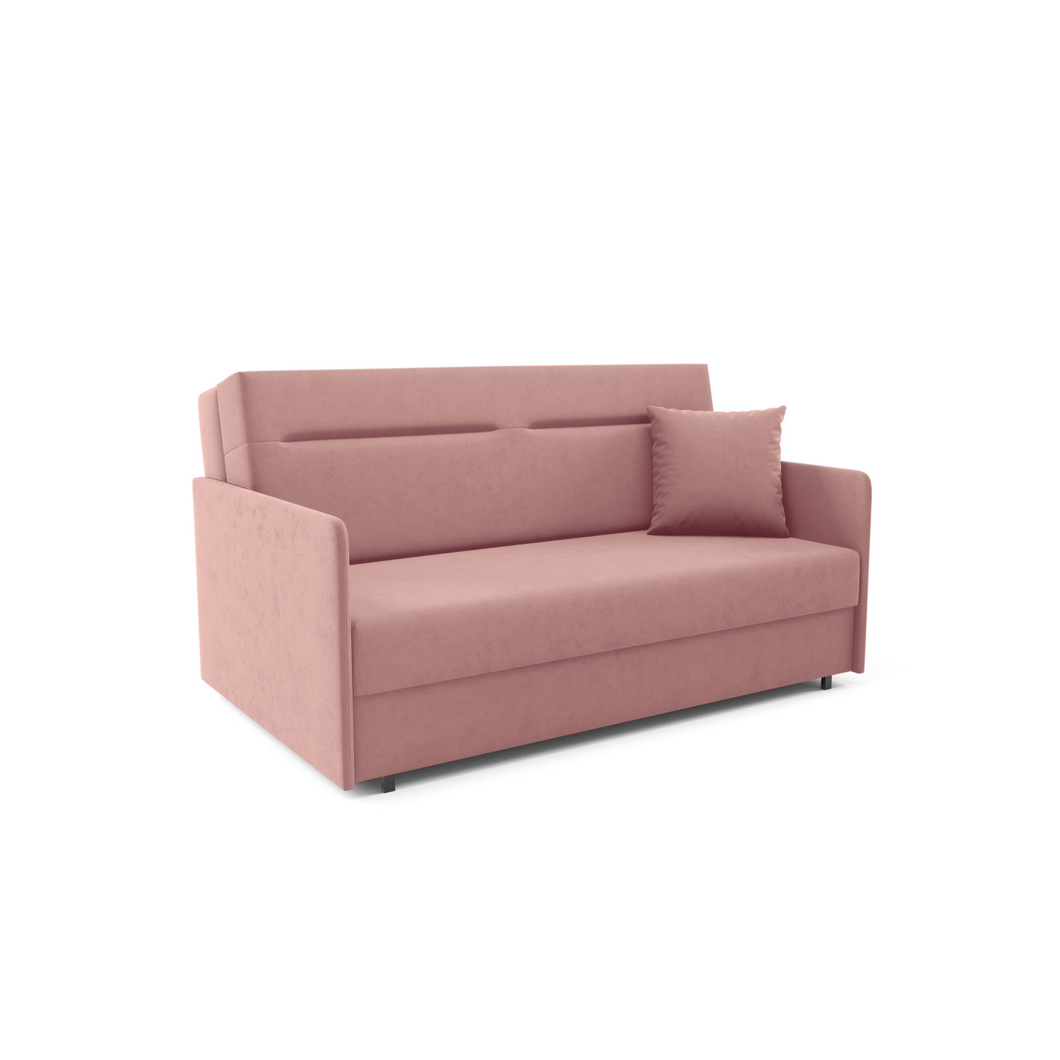 Rozkládací pohovka FLORE IV Růžová SG nabytek