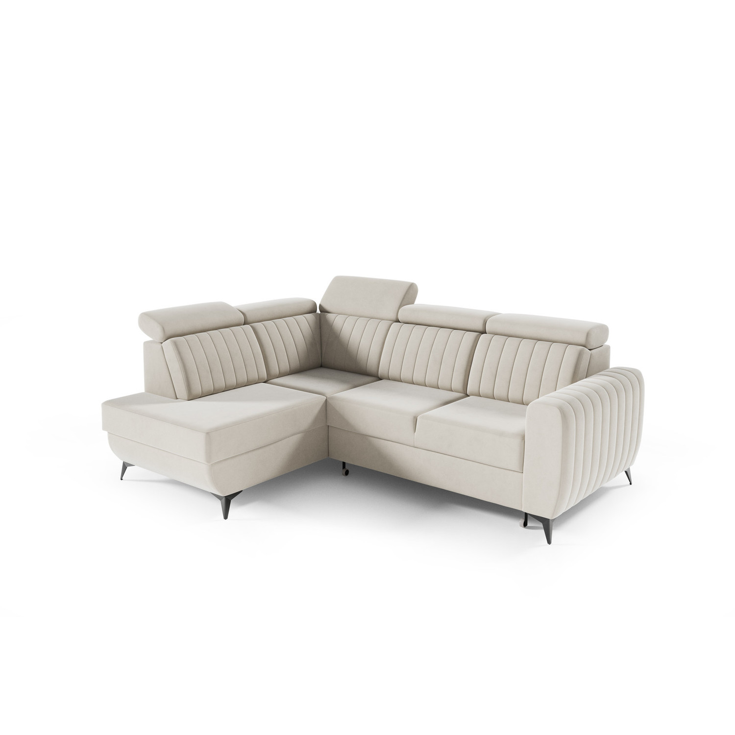 Rohová sedací souprava Costa II - Fantasy Velvet 311 Levá Lukasz meble