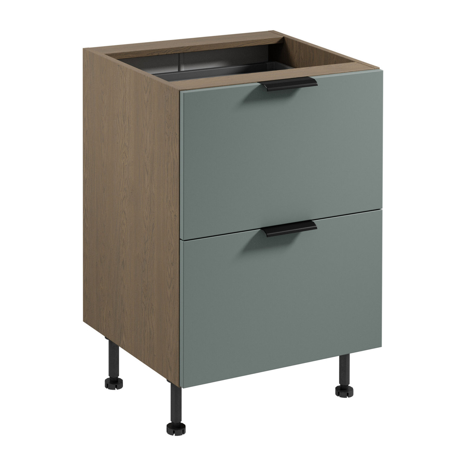 Kuchyňská skříňka SORENTO D60S2+1 AX -  Baltic Storm Zelená GALA