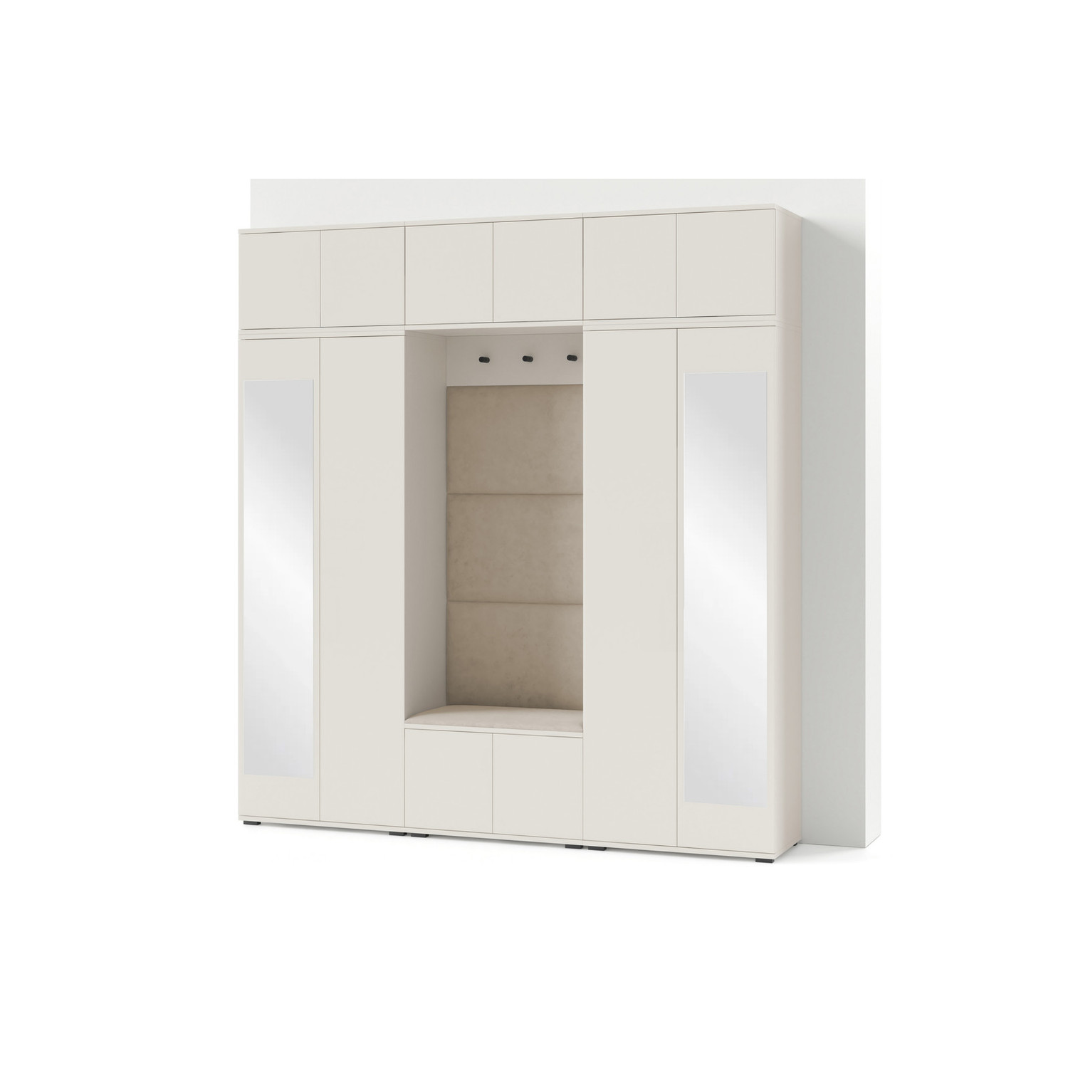 Předsíňová stěna BIANCO II Bez zrcadla Béžová SG nabytek