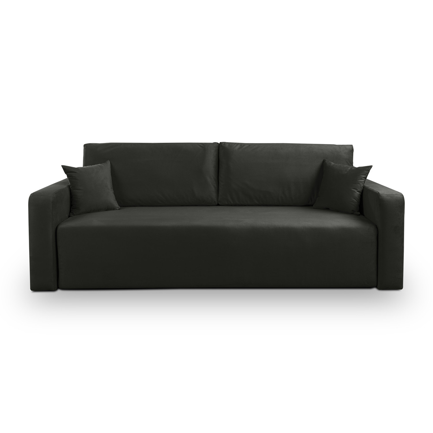 Rozkládací pohovka LILLY - Manila Černá BOLIVAR