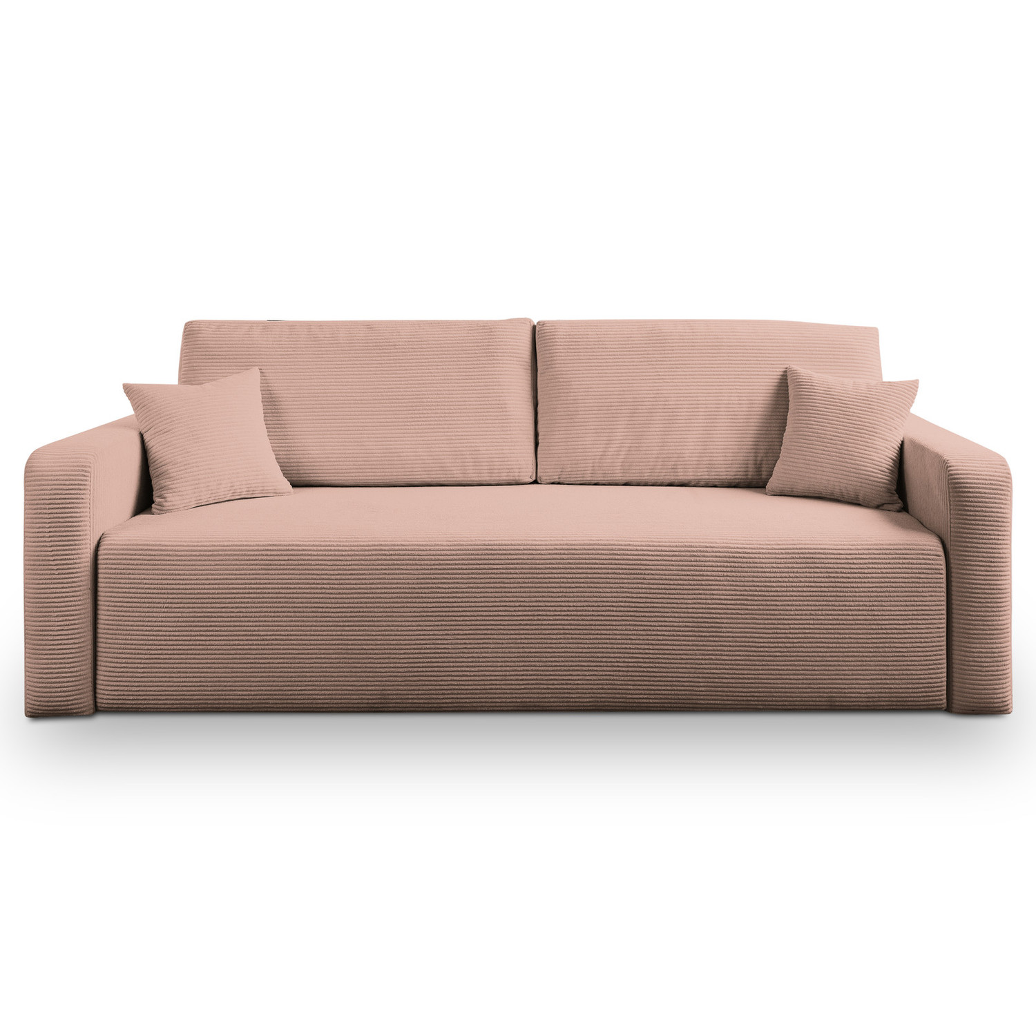 Rozkládací pohovka LILLY - Poso Růžová BOLIVAR