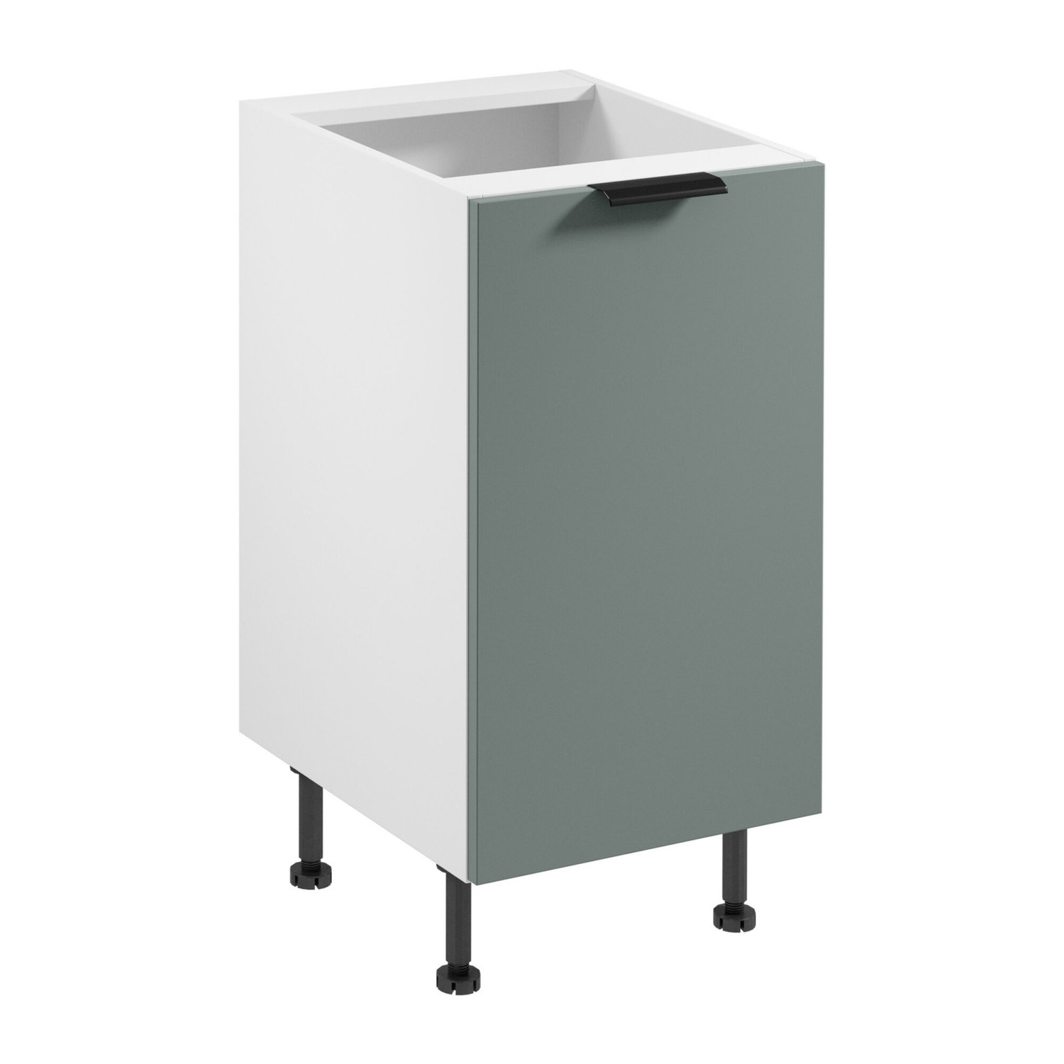 Kuchyňská skříňka SORENTO D45 - P/L - bílá Zelená GALA