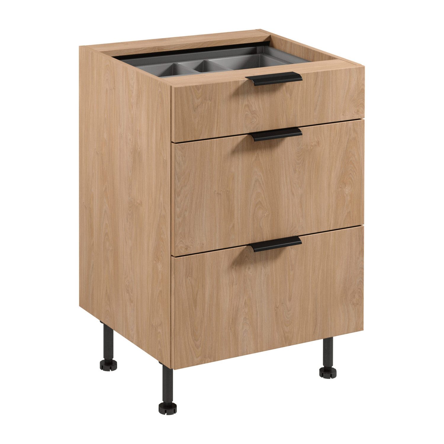 Kuchyňská skříňka SORENTO D60S3 AX - Puccini Zelená GALA